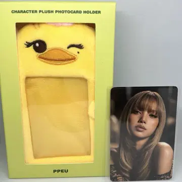 blackpink 포토 케이스 트레카 포함 리사 트레카 케이스