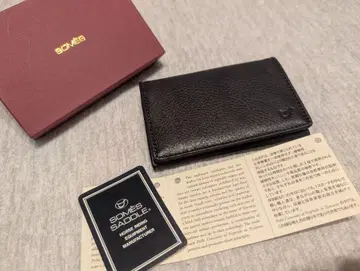 소메스 명함지갑 somes saddle 새상품, 미사용
