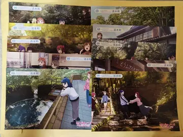 러브라이브 Aqours 시미즈초 가키타가와 공원 엽서