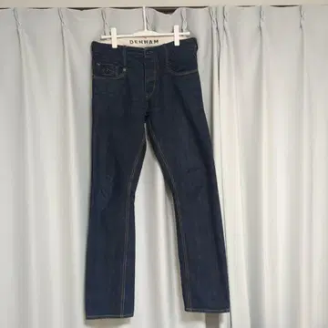 덴함 슬림핏 빨간 귀 화이트 택 W31