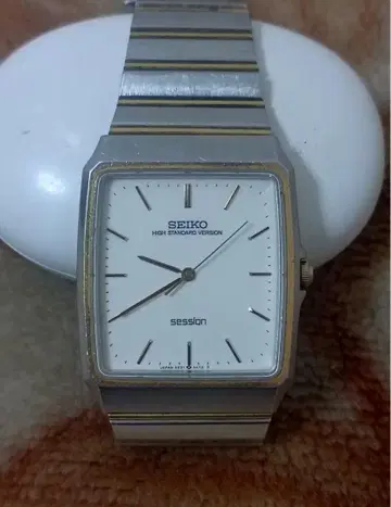 SEIKO session 스퀘어 시계