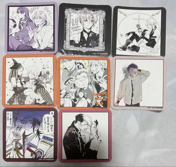 D.Gray-man 캐릭터 카페 코스터 알렌 칸다 유우 혜택