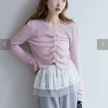 Kastane 프론트 셔링 tee