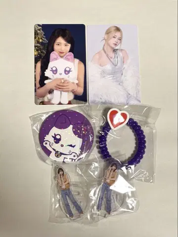 미아이 사사키 코코나 미니 아크릴 스탠드 캔뱃지 트레이딩 카드