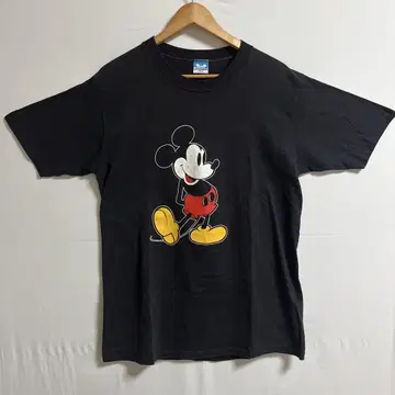 미키마우스 mickey 빈티지 VINTAGE 티셔츠 블랙 USA