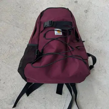 Carhartt 버건디 백팩