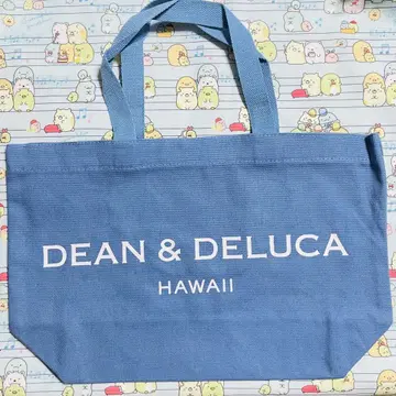 DEAN & DELUCA 토트백 HAWAII 파랑