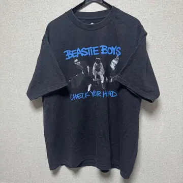 BEASTIE BOYS 티셔츠 CHECK YOUR HEAD 백 프린트