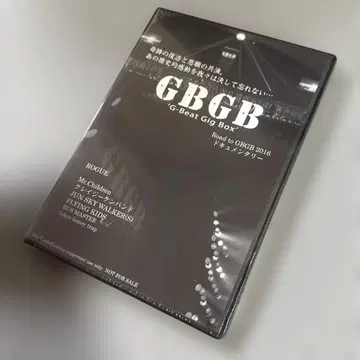 GBGB 2016 다큐멘터리 ROGUE, Mr.Children