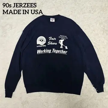90s JERZEES 미국제 맨투맨 XL