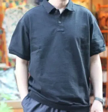 Jackman Dotsume Owners Polo 네이비 XL
