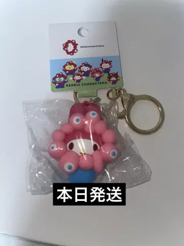 [새상품] 마이멜로디 엑스포 산리오 먘먘 코스프레 키링 입체