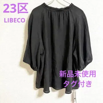 [미사용 새상품 택 포함] 23구 린넨 셔츠 블라우스 LIBECO