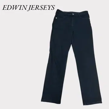 에드윈 EDWIN 저지 JERSEYS 스트레치 팬츠 블랙