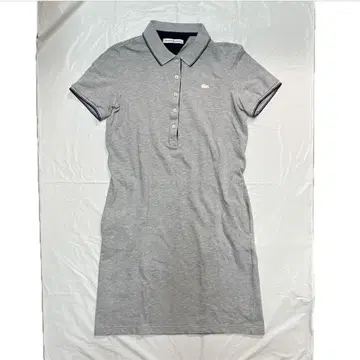 LACOSTE SPORT 반팔 피케 셔츠 원피스 롱 36