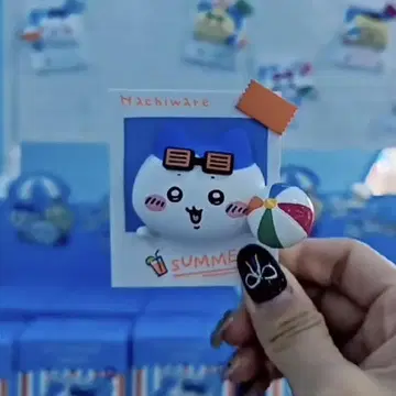 [중국 한정] 치이카와 miniso 폭염의 여름 마그넷 하치와레
