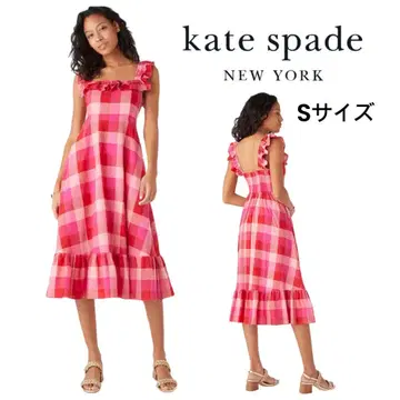 kate spade 체크 무늬 원피스 S 사이즈