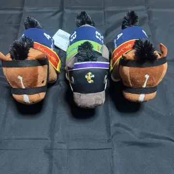 경마 봉제인형 세트 3개