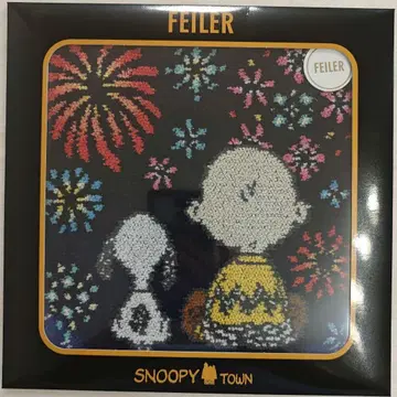 페일러 손수건 SNOOPY 미사용 새상품 불꽃놀이