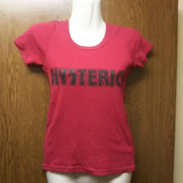HYSTERIC GLAMOUR 빨간색 티셔츠 반팔