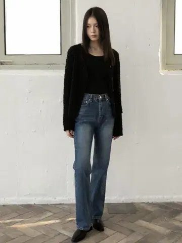 ohotoro susan flared jeans short /s 새상품급