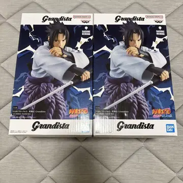 NARUTO-나루토-질풍전 Grandista 우치하 사스케 피규어 2개