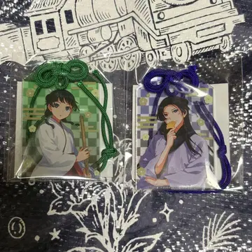 약사의 혼잣말 칸다묘진 부적풍 아크릴 키링 마오마오 진시 아크링 키링