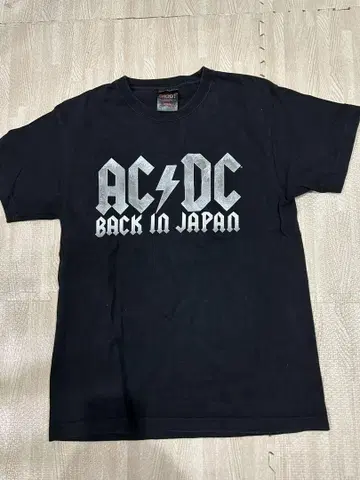 AC/DC 당시 물건 2010년 재팬 투어 T셔츠 메탈리카 슬레이어