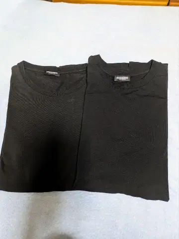 DSQUARED2 ICON 블랙 티셔츠 2매 세트