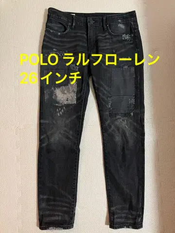 POLO 랄프 로렌 블랙 데님 26인치