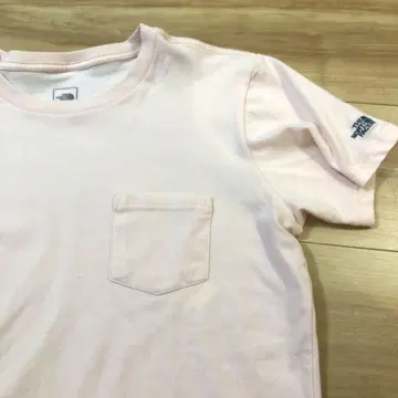 THE NORTH FACE 핑크 티셔츠 L 사이즈