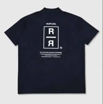 RUFFLOG R&R 로고 목넥 셔츠 M 사이즈