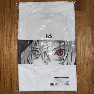 D.Gray-man 로고 롱 슬리브 티셔츠 XL 사이즈