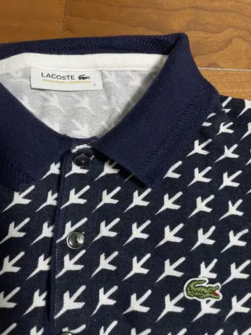 라코스테 피케 셔츠 사이즈 2(S 사이즈) 네이비 LACOSTE