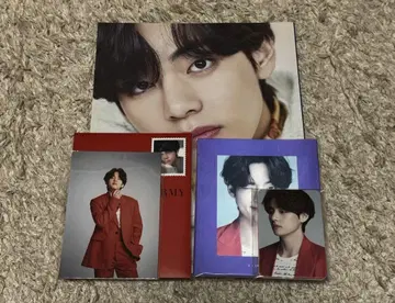 BTS V 포토 카드 DICON 잡지 세트