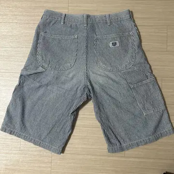 BIG SMITH 워크 팬츠 L 사이즈 스트라이프 하프 팬츠