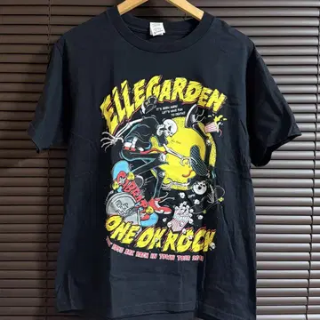 ELLEGARDEN ONE OK ROCK 콜라보 티셔츠 2018년