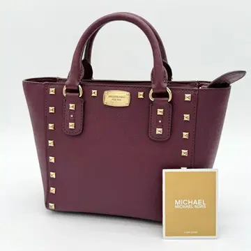 [새상품급] MICHAEL KORS 핸드백 미니 백 스터드 가죽