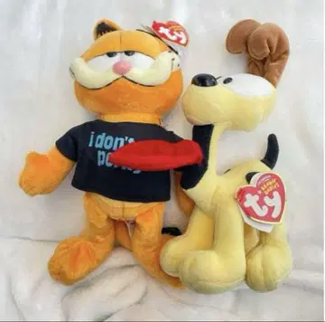 초레어 가필드 오데이 봉제 인형 ty beanie babies