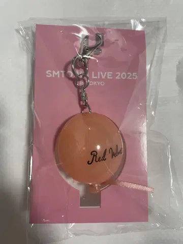 SMTOWN TOKYO 벌룬 키링 Red velvet