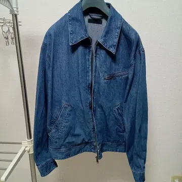 UNIQLO 집업 블루종 데님 64 Blue