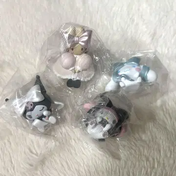 산리오 캐릭터즈 발레 리본 피규어 컴플리트