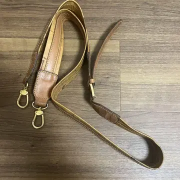 프리마클라쎄 가죽 브라운 숄더 스트랩