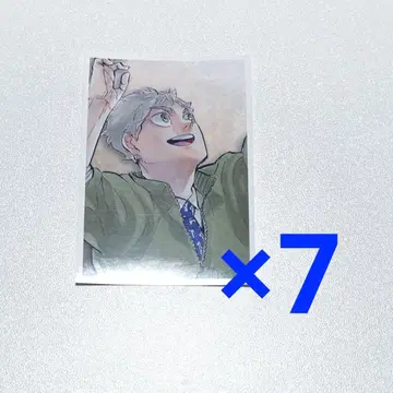 하이큐 추억 스냅 포토 카드 스가와라 코시 7매 세트