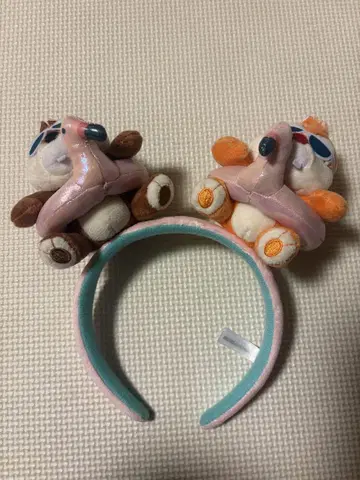 디즈니 칩 앤 데일 머리띠