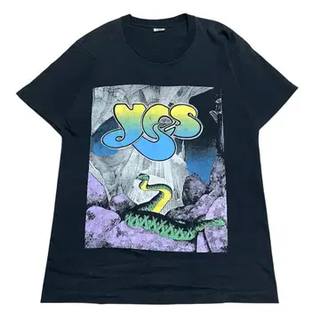 Bootleg 90s 'Yes' Band Print Tee