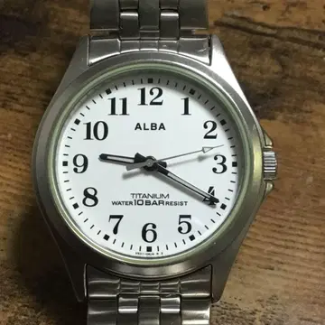 ALBA TITANIUM 남성용 손목시계