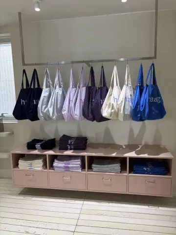 한국 haag 로고 에코백