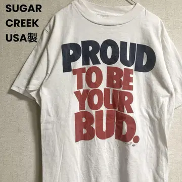 90년대 USA 제작 SUGAR CREEK 메시지 티셔츠 싱글 스티치