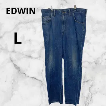 EDWIN 에드윈 데님 청바지 [L] 일본제 빈티지풍 캐주얼